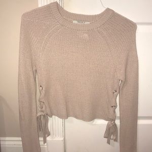 Comfortable tan sweater